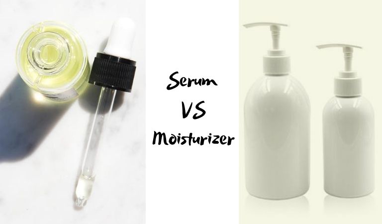 face serum vs moisturizer