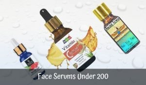 three bottle of face serum under 200 in India